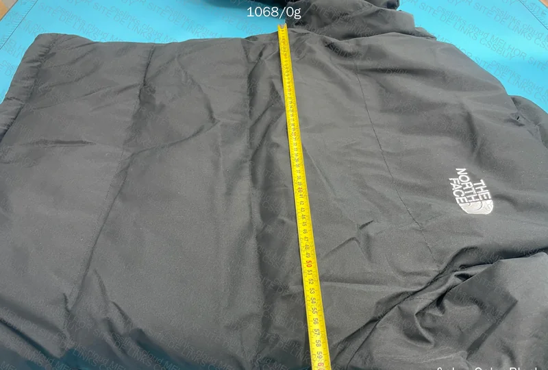 TNF Jacket Double-Sided Furry Inside (With Measurements) 8