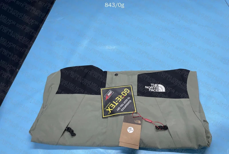 TNF Jacket and Triple S Adidas 3