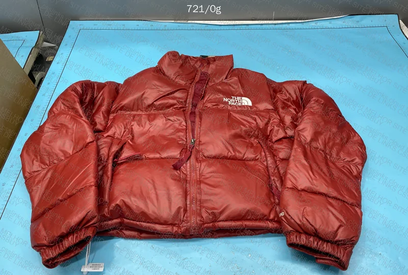 TNF Nuptse Short Jacket Womens 2