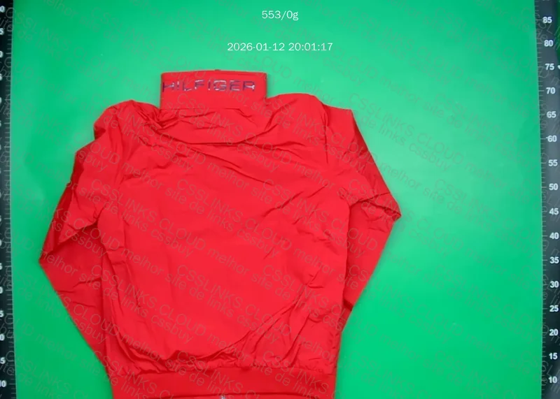 Jaqueta tommy Hilfiger velejador vermelha 3