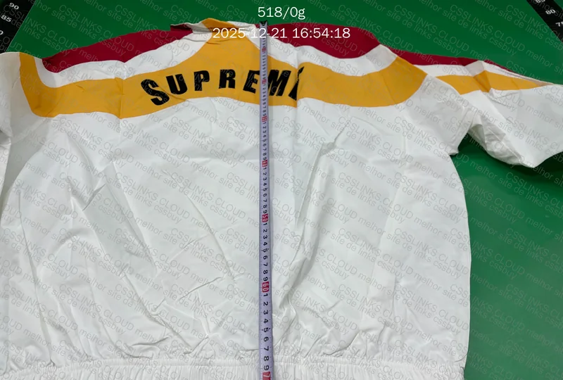 Supreme x Umbro Tracksuit Jacket [With Measurements] 5