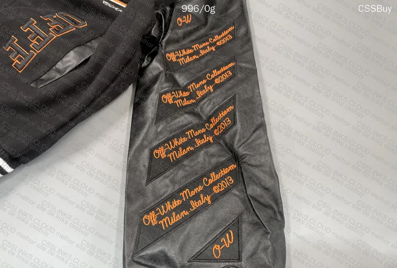Off-White College Varsity Jacket 2