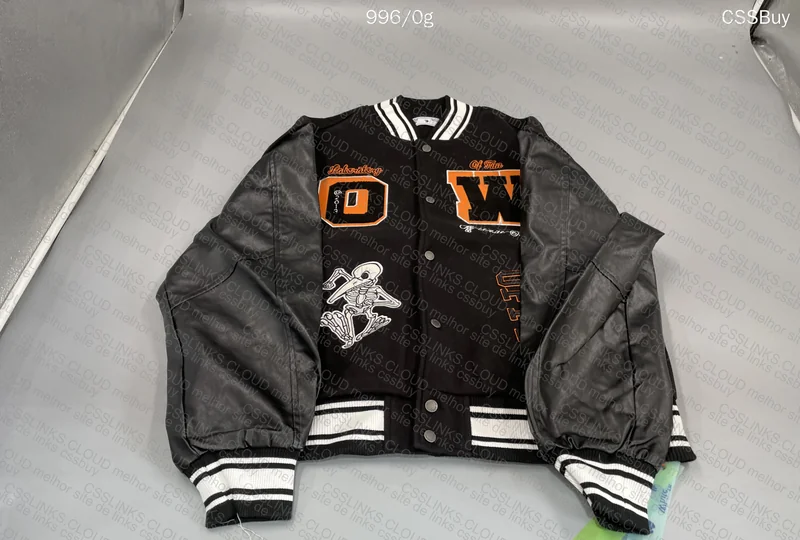 Off-White College Varsity Jacket 3
