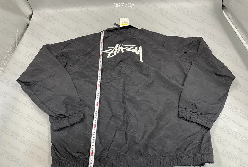Nike x Stussy Windrunner Jacket (With Measurements) 8