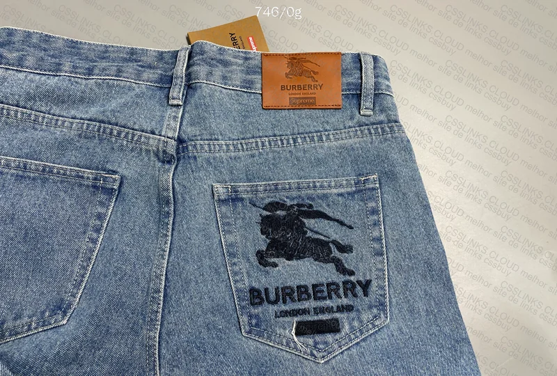 JEANS BURBERRY X SUPREME 10