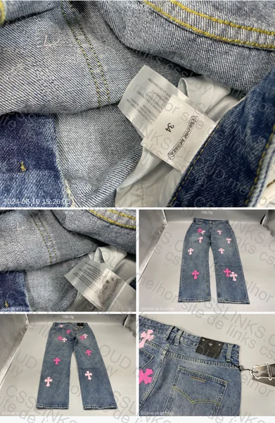jeans Chrome Hearts 4