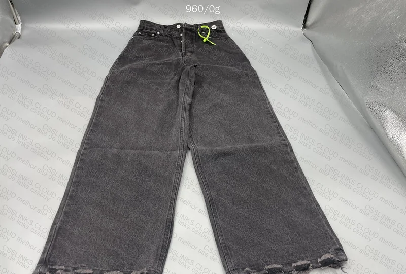 Jeans Wide Leg Balenciaga (sem tag) 6