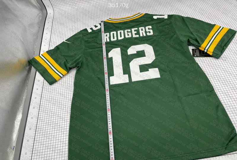 jersey aaron rodgers green bay packers 7
