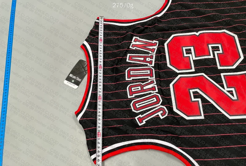 Chicago Bulls Jersey (With Measurements) 8