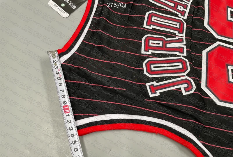Chicago Bulls Jersey (With Measurements) 9