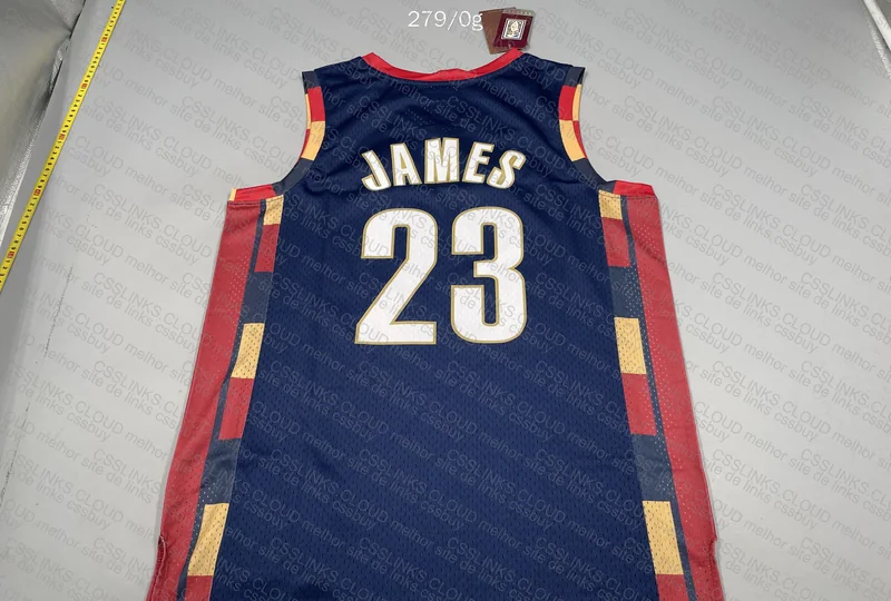 Cleveland Cavaliers Alternate 2008-09 Lebron James Blue Jersey 2
