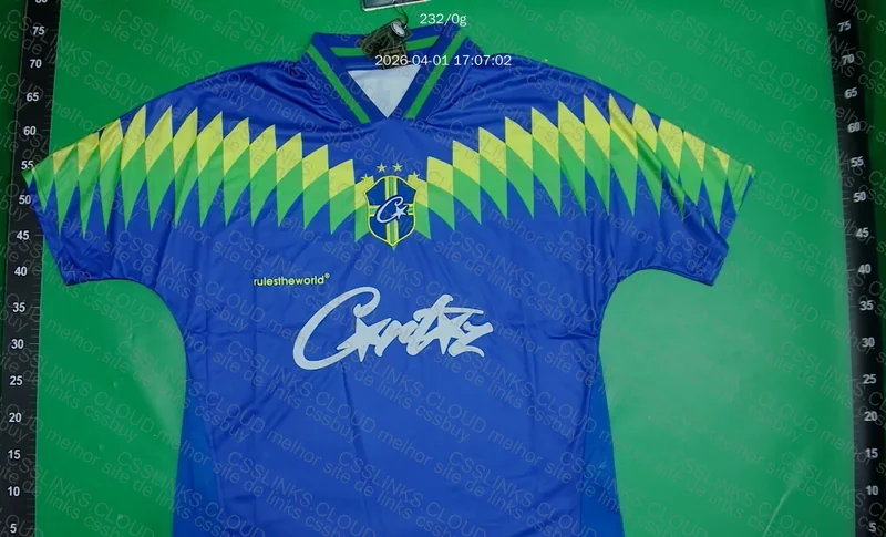 Jersey Corteiz Brasil Azul