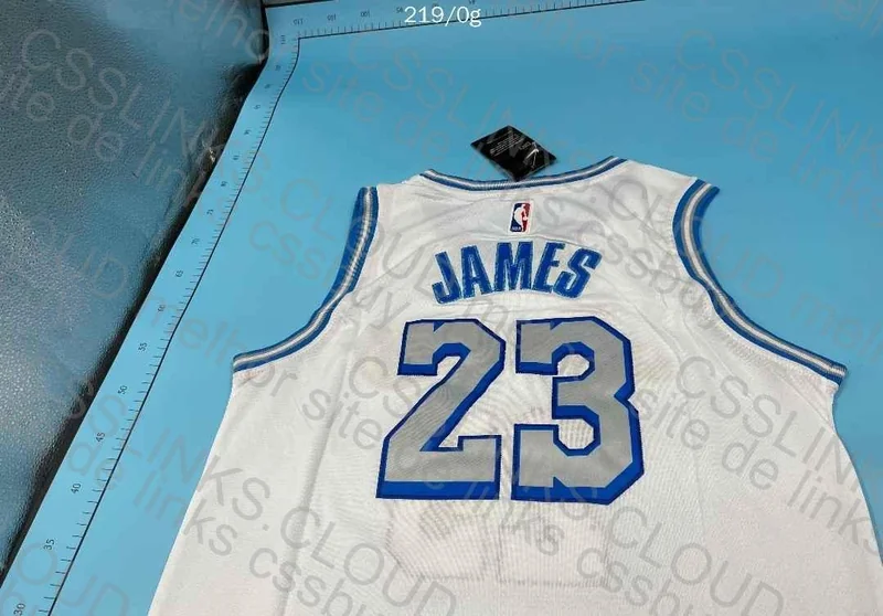 White Lakers Jersey