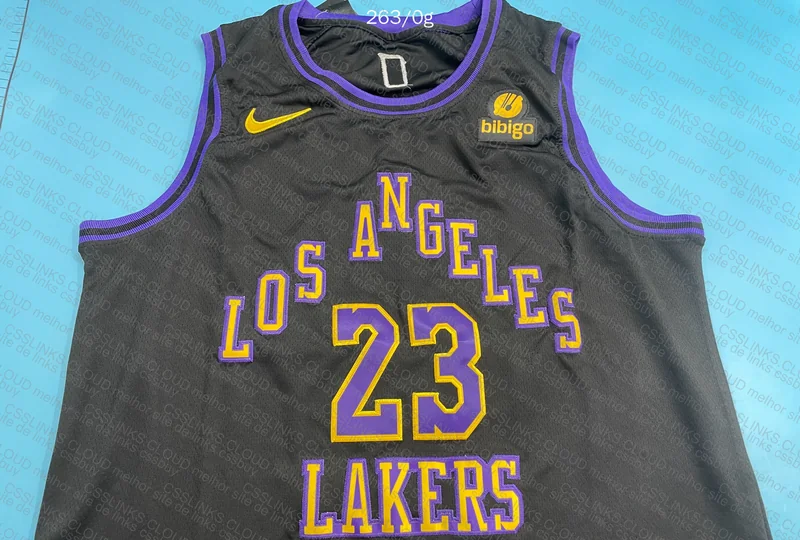 Lakers GOAT James Jersey 2