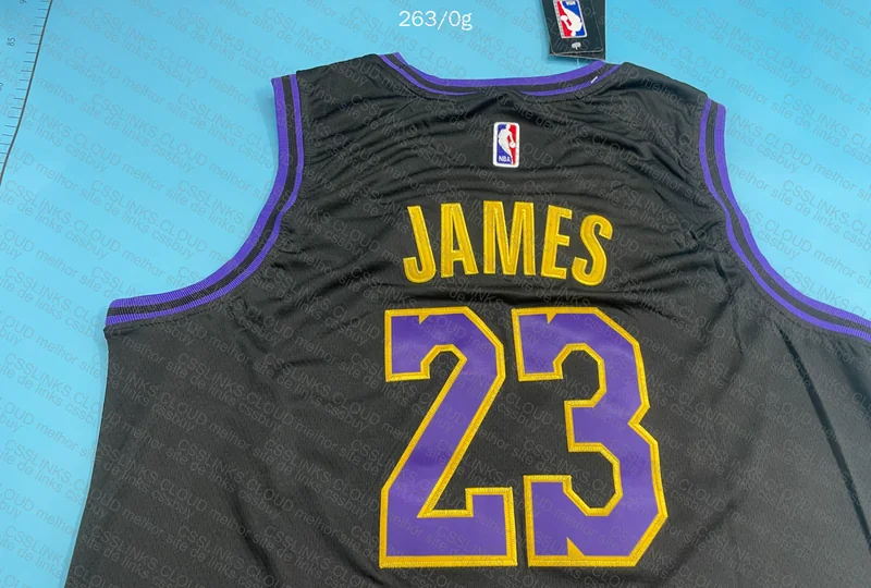 Lakers GOAT James Jersey 3