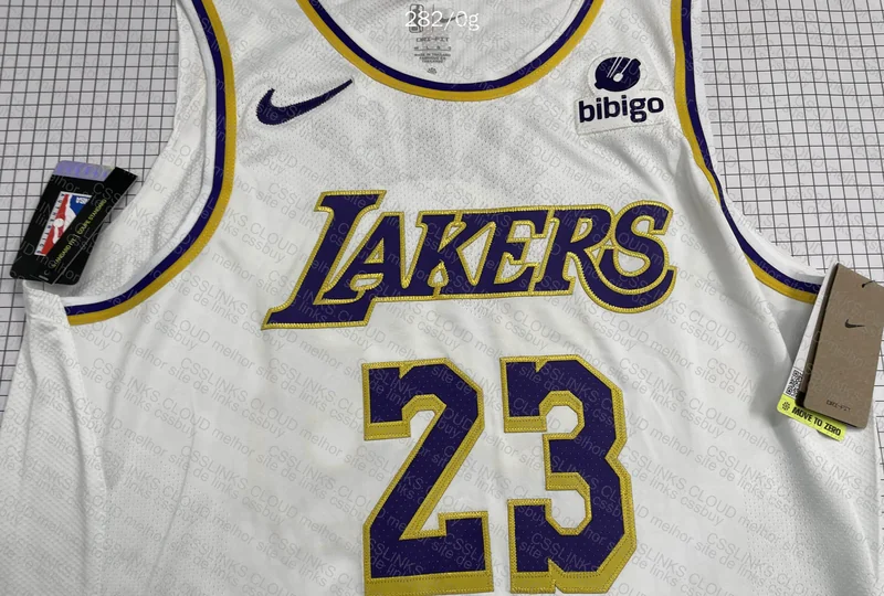 Lakers Authentic Version Jersey 2