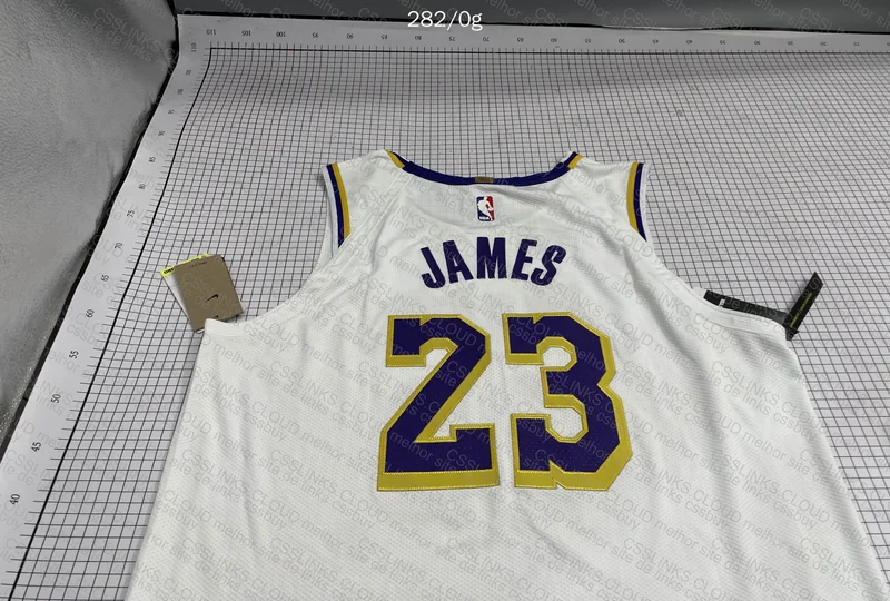 Lakers Authentic Version Jersey 4