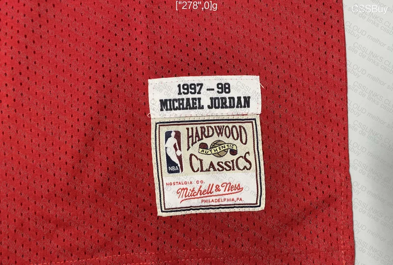 Jersey Michael Jordan 6
