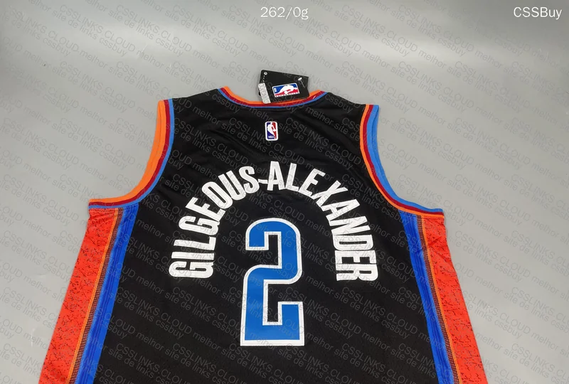 Jersey NBA Boston e OKC 10