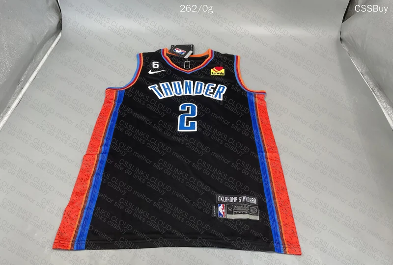 Jersey NBA Boston e OKC 5