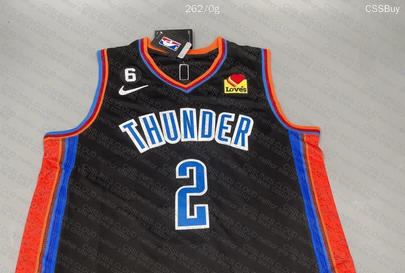 Jersey NBA Boston e OKC 7