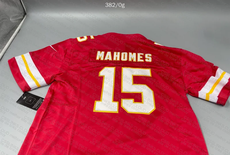 NFL Kansas City Chiefs No. 15 Patrick Mahomes Jersey 3