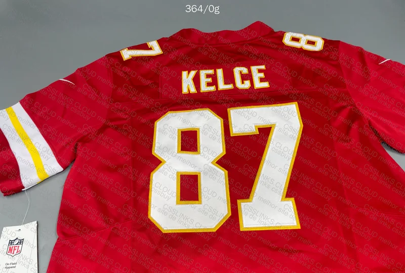 NFL Kansas City Chiefs Travis Kelce Jersey (Taylor's boyfriend lol) 3