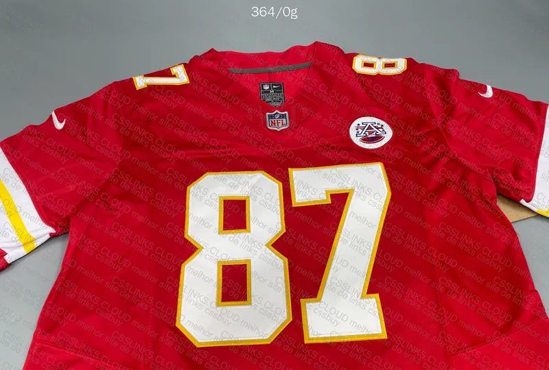 NFL Kansas City Chiefs Travis Kelce Jersey (Taylor's boyfriend lol) 4