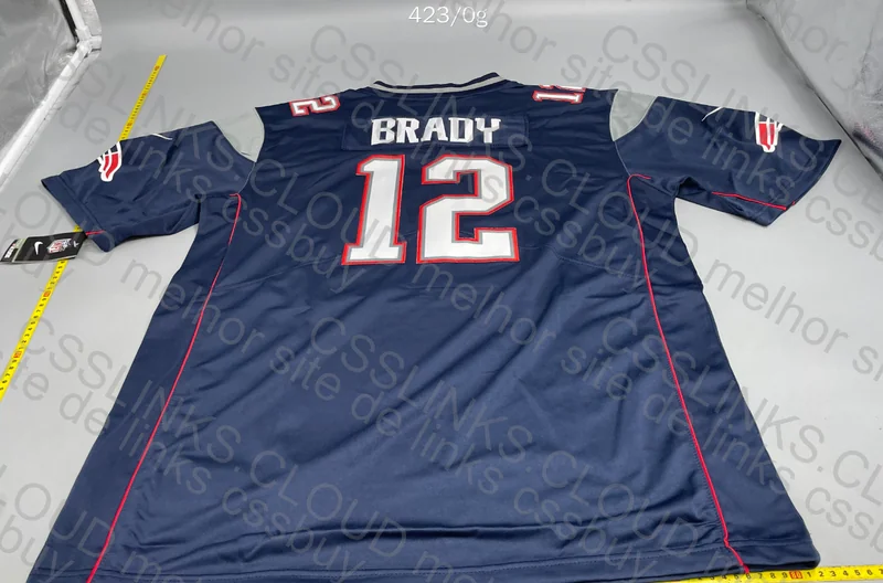 NFL Patriots GOAT Tom Brady Jersey 2