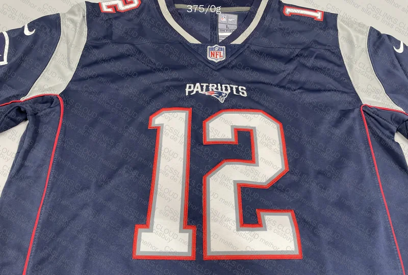 Jersey NFL Patriots GOAT Brady 2