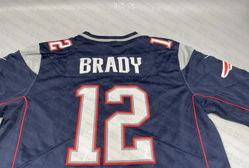 Jersey NFL Patriots GOAT Brady 6