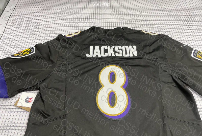 Jersey NFL Ravens Lamar Jackson 3