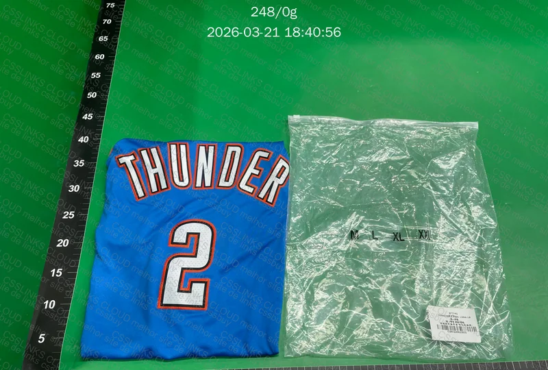 Jersey OKC Thunder NBA versão jogador (Player version) com patches 4