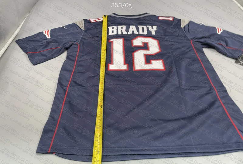 NFL Patriots Jersey with Measurements - GL? 4