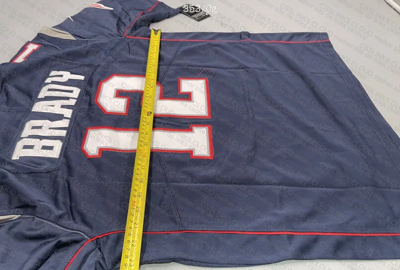 NFL Patriots Jersey with Measurements - GL? 6