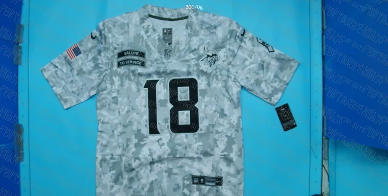 Jersey Salute to Service NFL Vikings 2