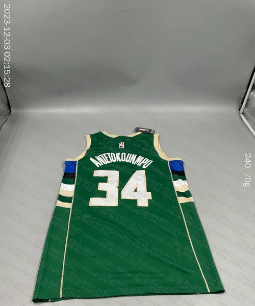 Jersey Swingman Milwaukee Bucks nº 34 Giannis Antetokounmpo