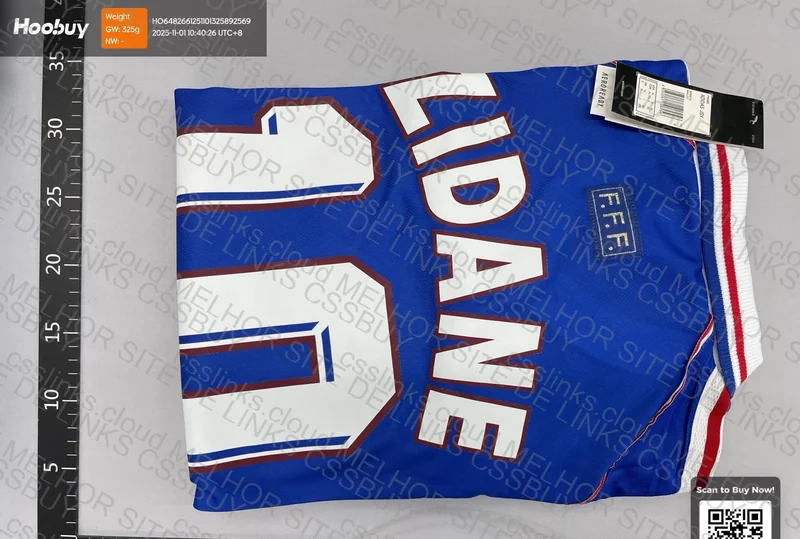 Zidane France 1998 Jersey - World Cup Final