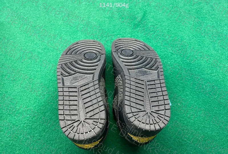 Jordan 1 Black Elephant Print