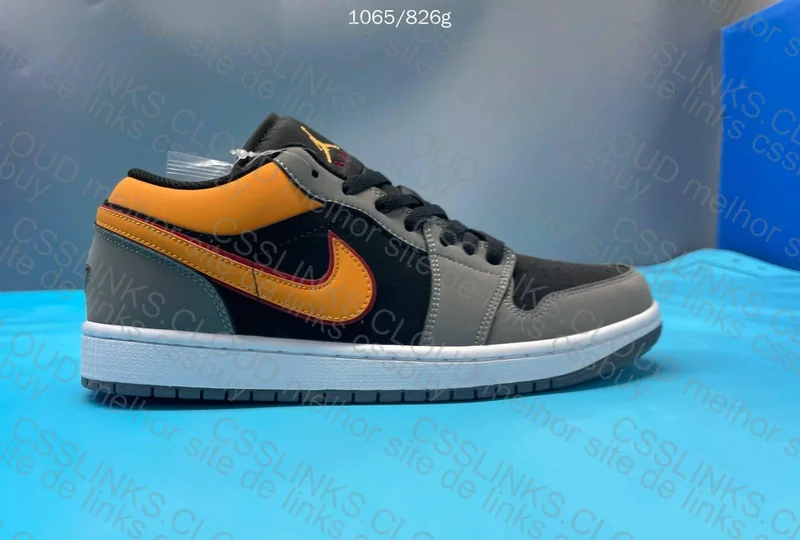 Jordan 1 Black Vivid Orange