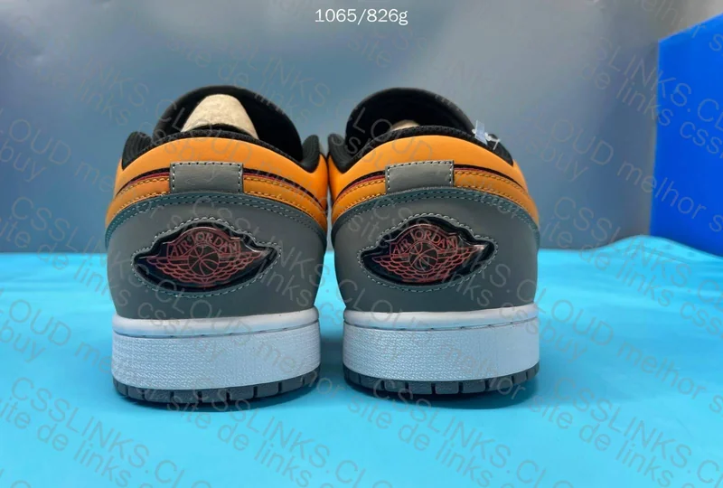 Jordan 1 Black Vivid Orange 2