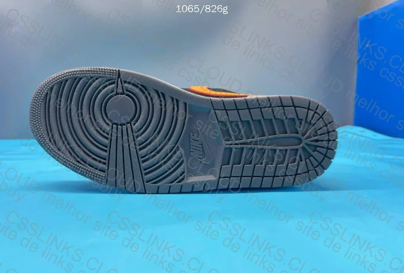 Jordan 1 Black Vivid Orange 6