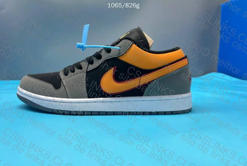 Jordan 1 Black Vivid Orange 7