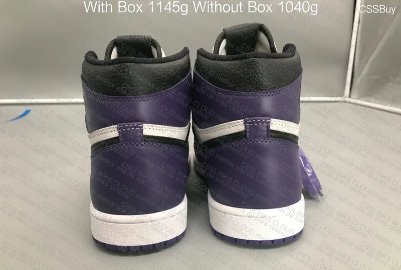 Jordan 1 Court Purple 2.0 5