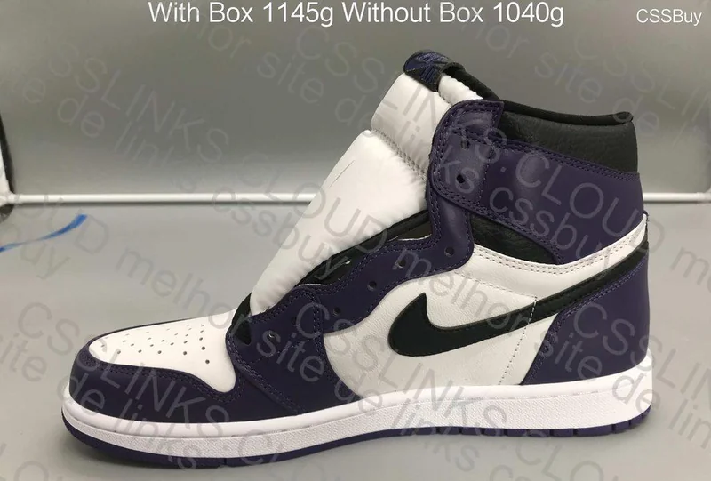 Jordan 1 Court Purple 2.0 6