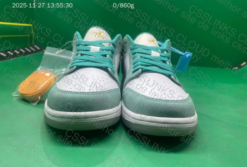 Jordan 1 Emerald Grey 2