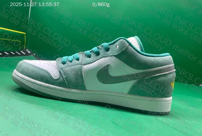 Jordan 1 Emerald Grey 4