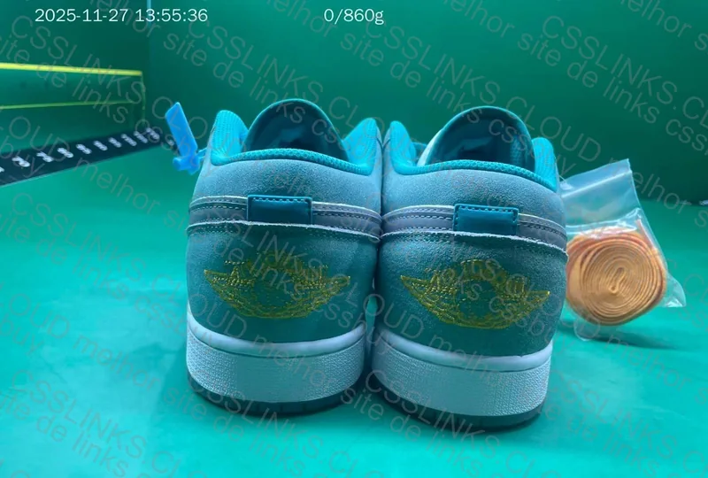 Jordan 1 Emerald Grey 5