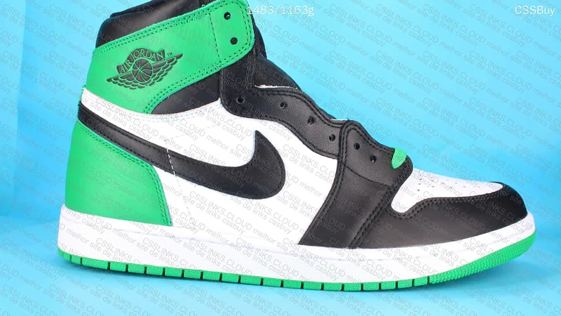 JORDAN 1 HIGH LUCKY GREEN 100Y 2