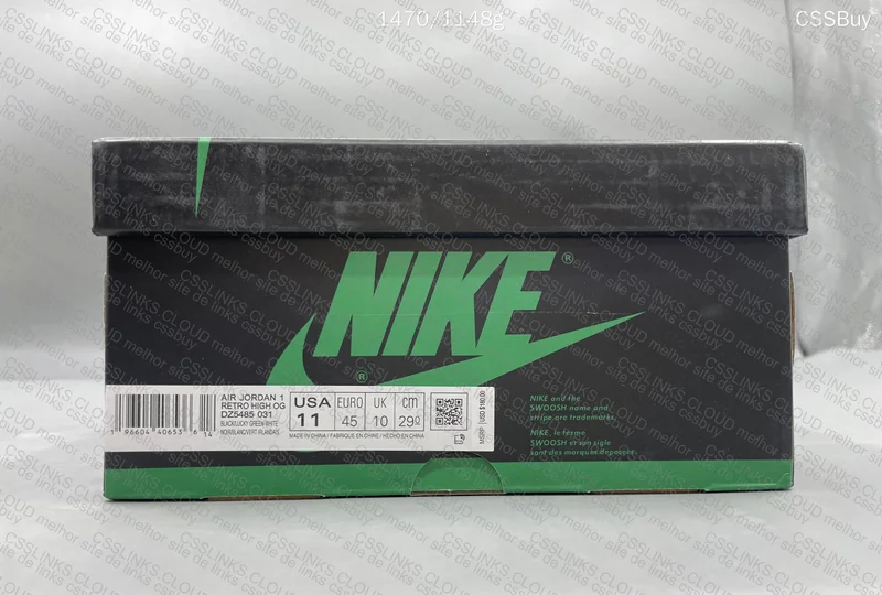 Jordan 1 High Lucky Green 10